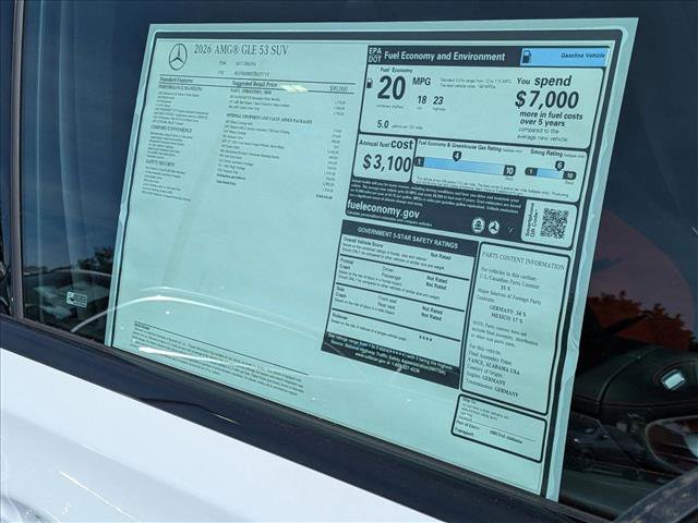 New 2026 Mercedes-Benz GLE 53 AMG 4MATIC image 18