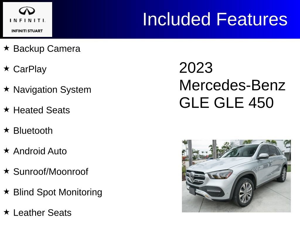 Used 2023 Mercedes-Benz GLE 450 4MATIC image 2