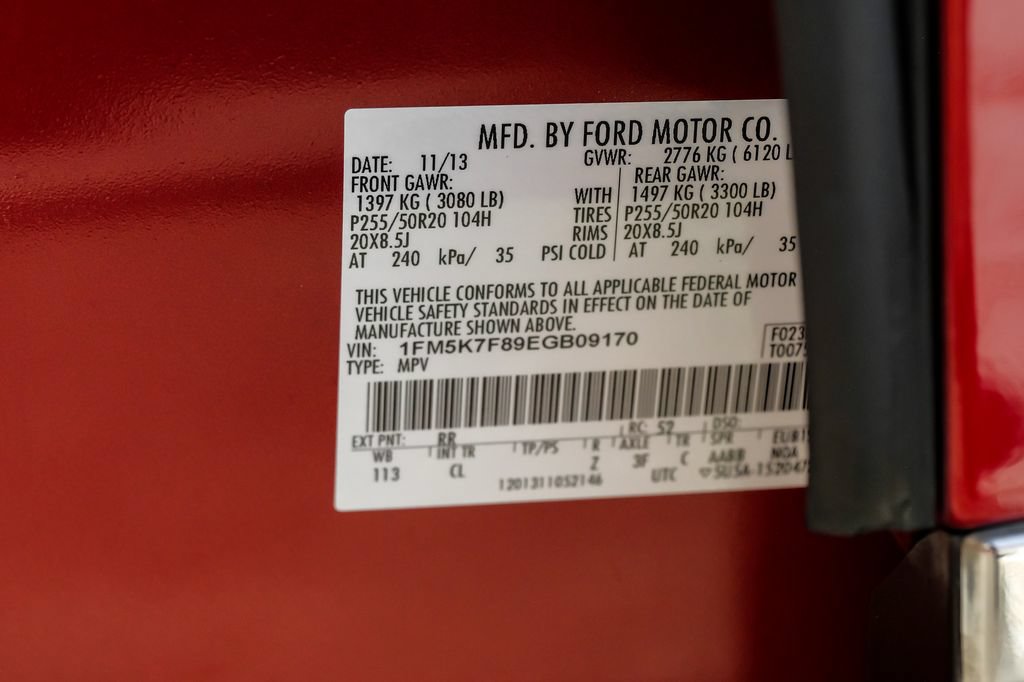 Used 2014 Ford Explorer Limited w/ Equipment Group 302A FWD image 66