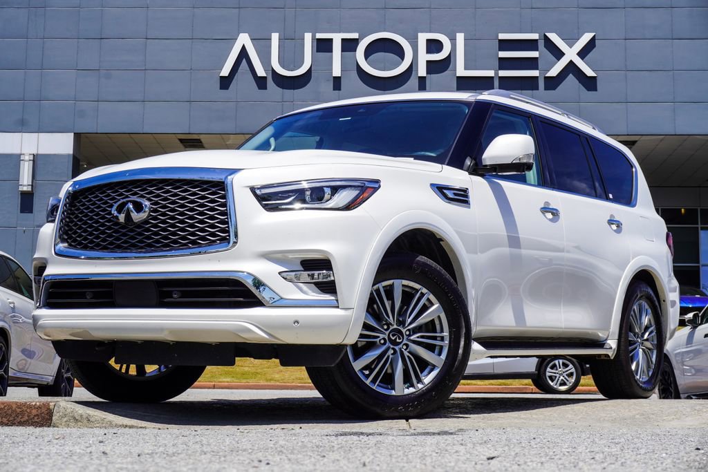Used 2023 INFINITI QX80 Luxe w/ Cargo Package RWD image 1