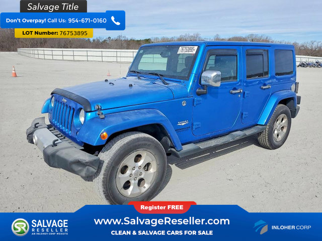 Used 2015 Jeep Wrangler Unlimited Sahara image 1