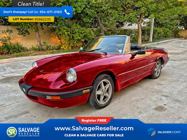 Used 1988 Alfa Romeo Spider Quadrifoglio image 3