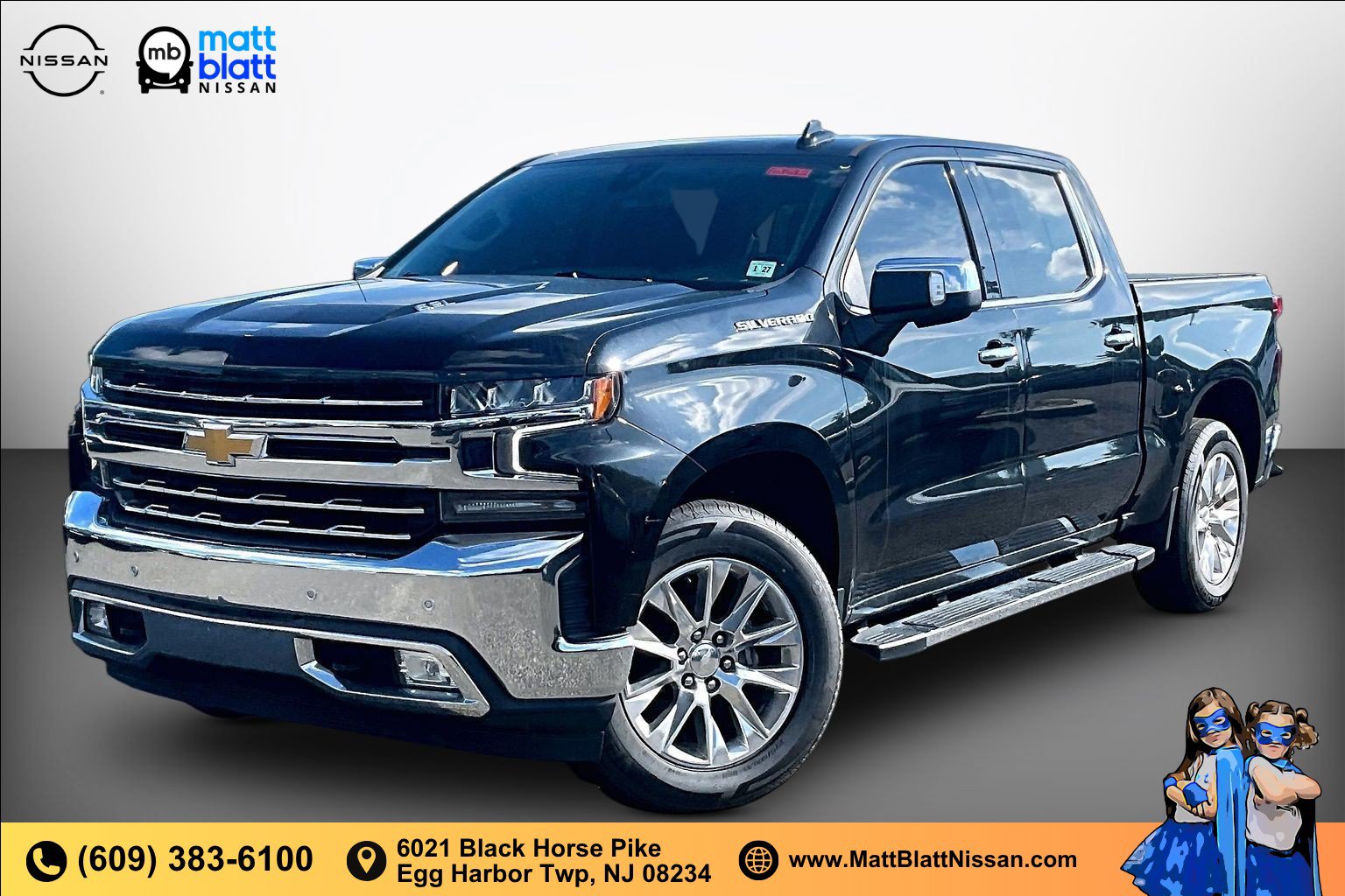 Used 2022 Chevrolet Silverado 1500 LTZ w/ LTZ Premium Package AWD/4WD image 1