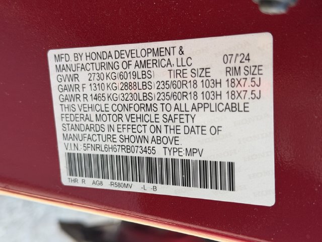 Used 2024 Honda Odyssey EX-L image 28