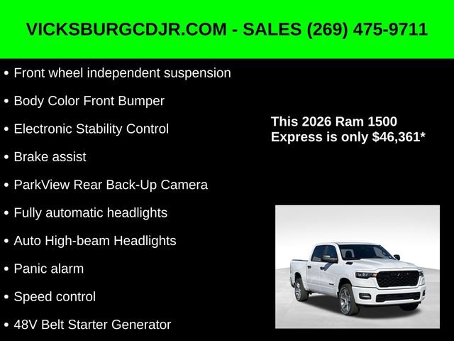 New 2026 RAM 1500 Express image 27