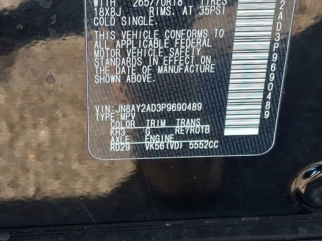 Used 2023 Nissan Armada SV w/ Cargo Package AWD/4WD image 27