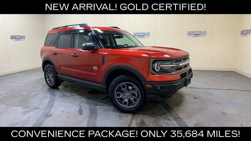 Certified 2022 Ford Bronco Sport Big Bend w/ Convenience Package AWD/4WD image 1