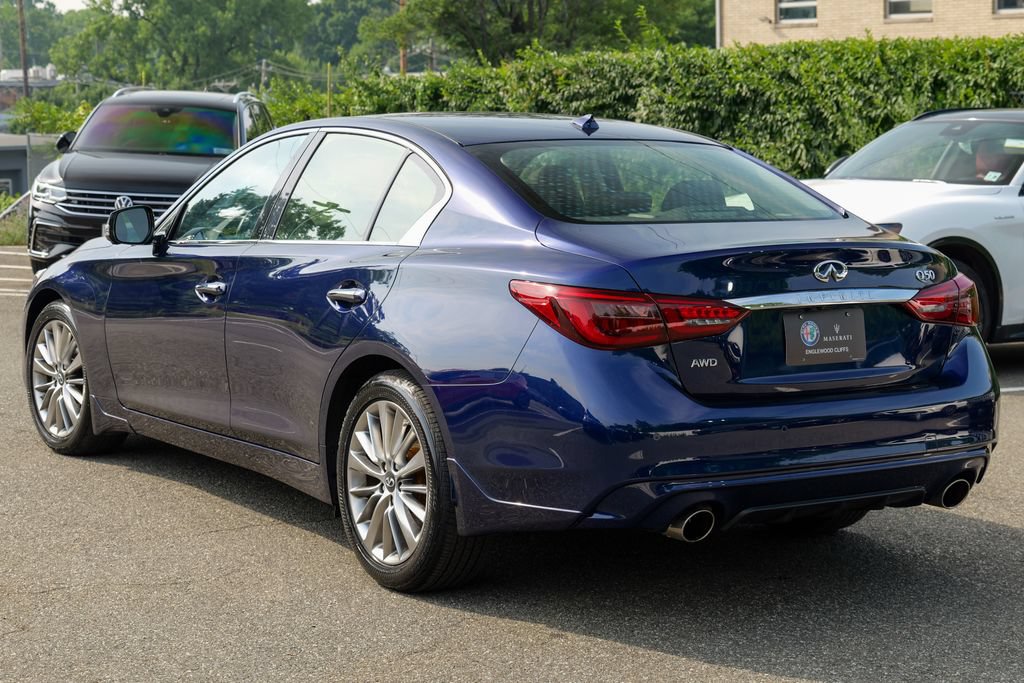 Used 2023 INFINITI Q50 Luxe w/ Cargo Package AWD/4WD image 5