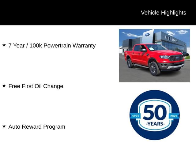 Certified 2022 Ford Ranger XLT w/ Equipment Group 302A High image 7