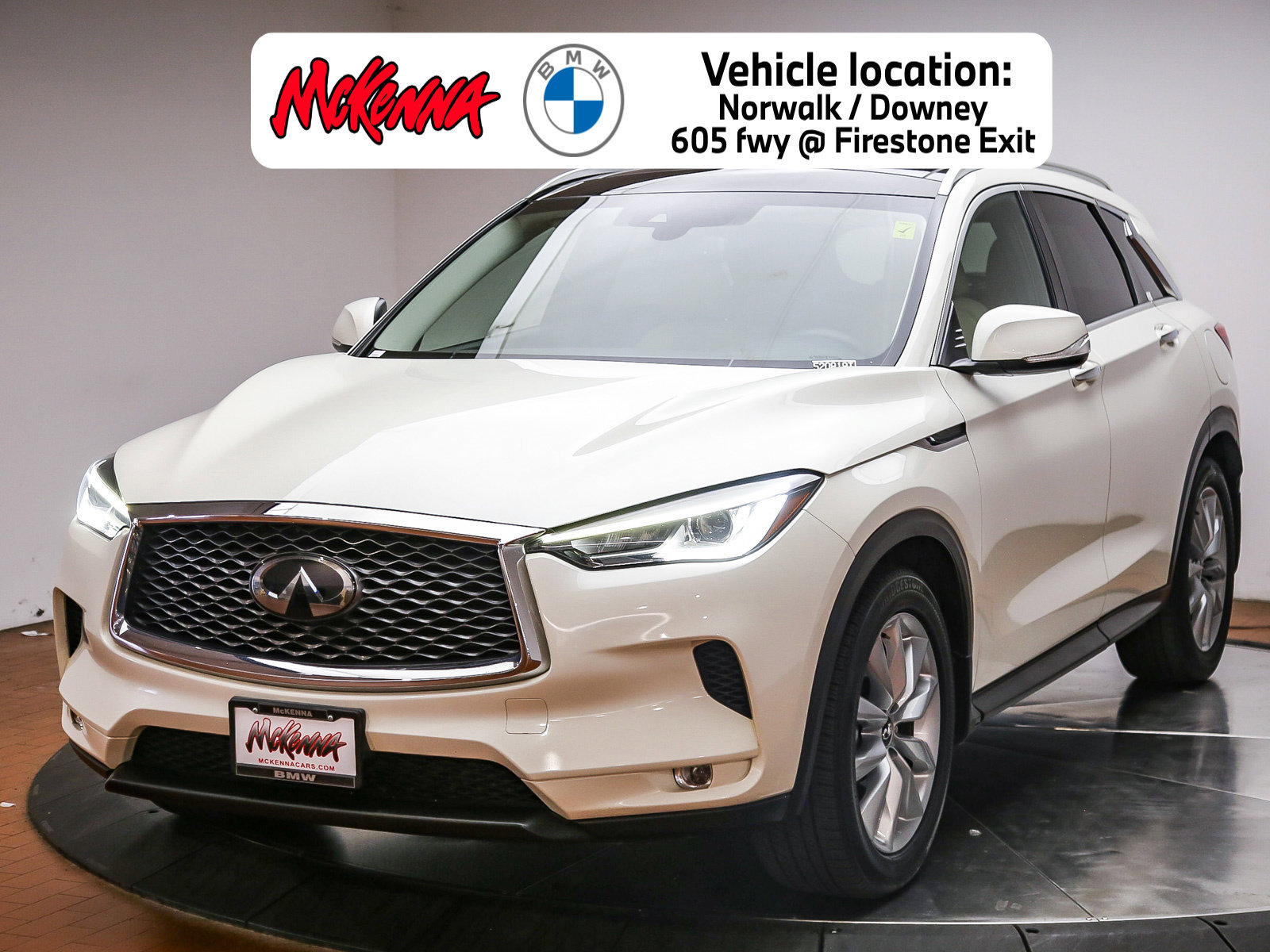 Used 2022 INFINITI QX50 Luxe FWD image 1