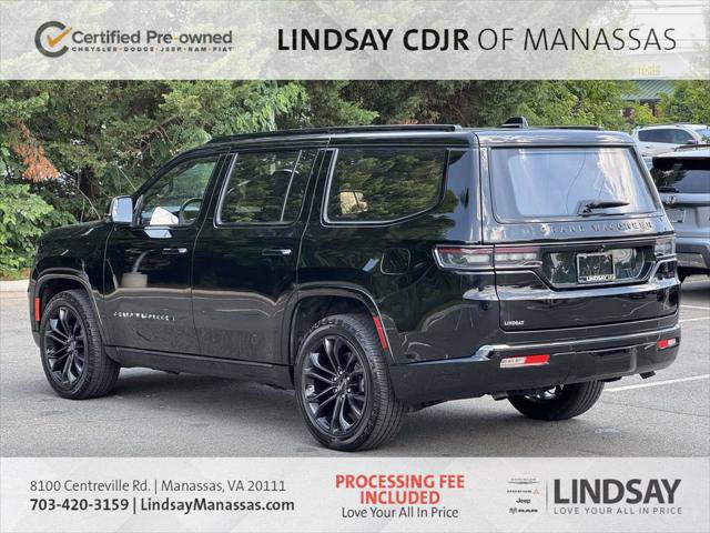 Certified 2024 Jeep Grand Wagoneer Series II Obsidian w/ Quick Order Packagew 28T AWD/4WD image 7