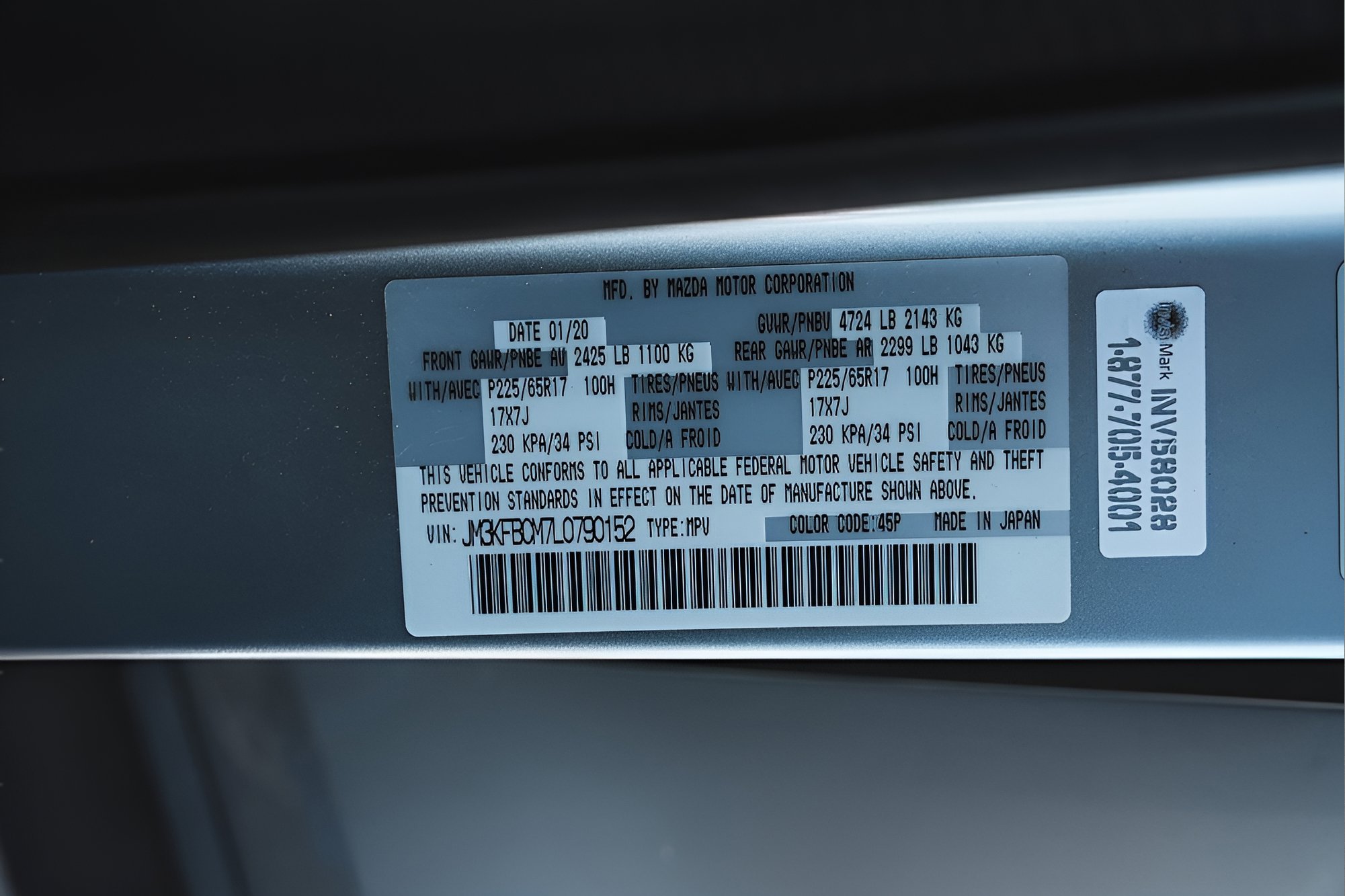 Used 2020 MAZDA CX-5 Touring image 31