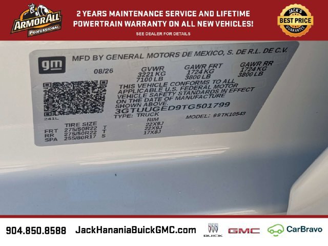 New 2026 GMC Sierra 1500 Denali w/ Technology Package AWD/4WD image 20