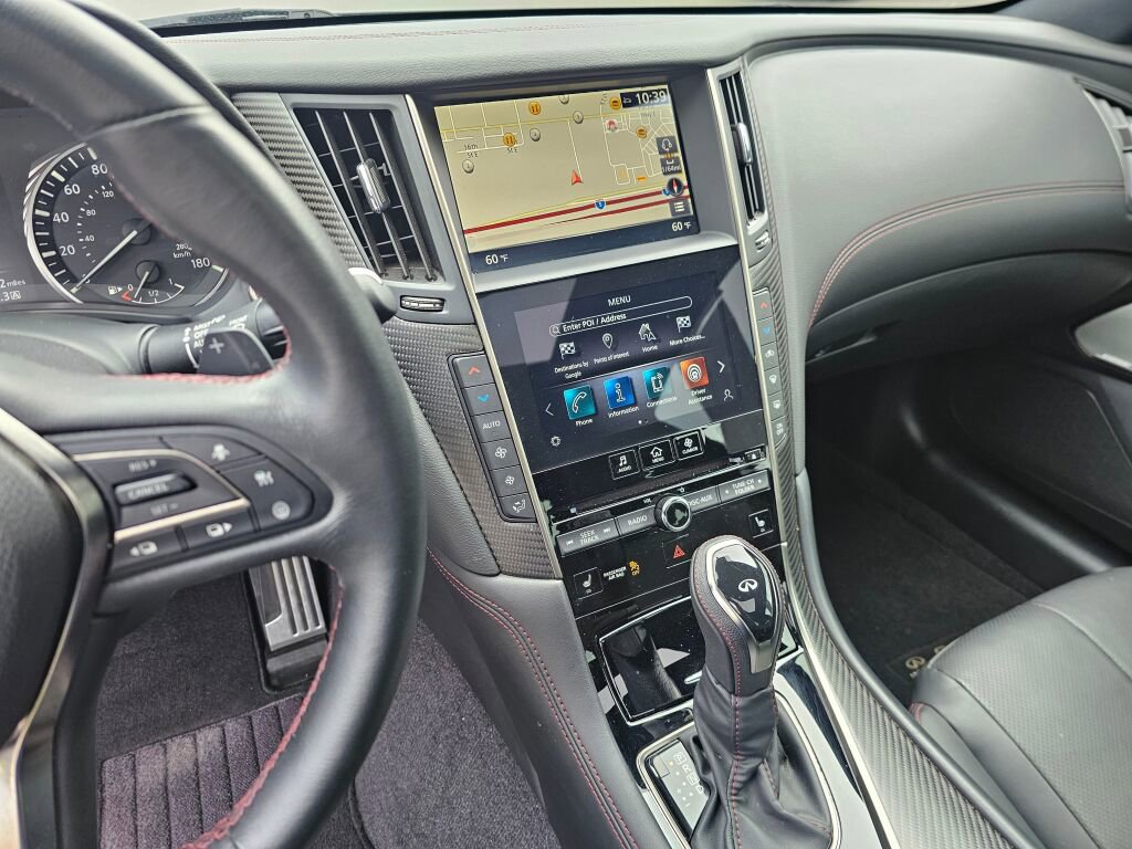 Used 2022 INFINITI Q60 Red Sport 400 w/ Cargo Package RWD image 29