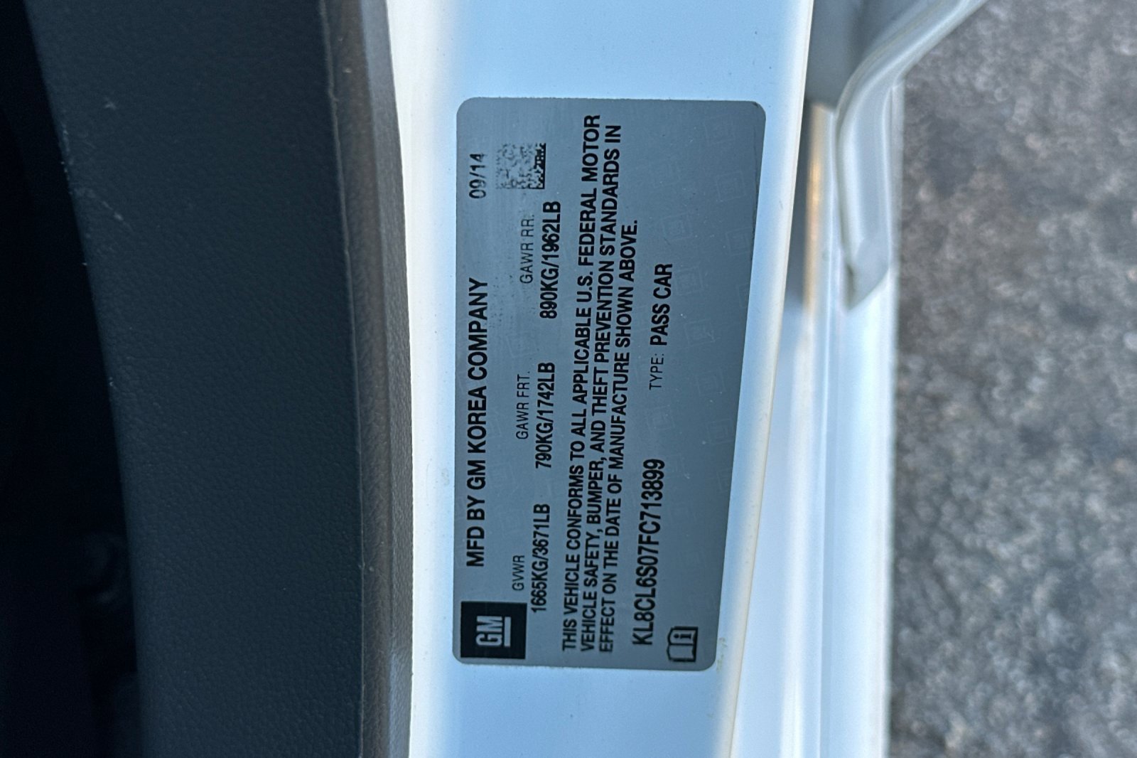 Used 2015 Chevrolet Spark LT image 27