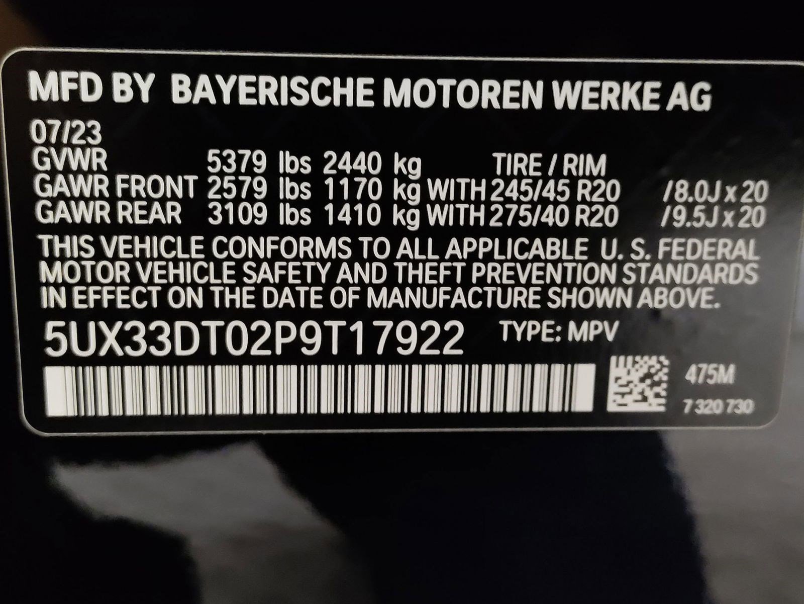 Used 2023 BMW X4 xDrive30i w/ M Sport Package image 34