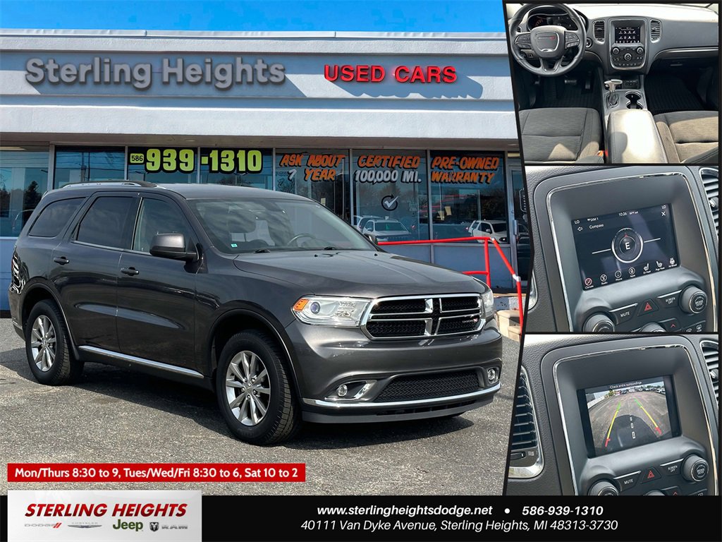 Used 2018 Dodge Durango SXT w/ Quick Order Package 2BB