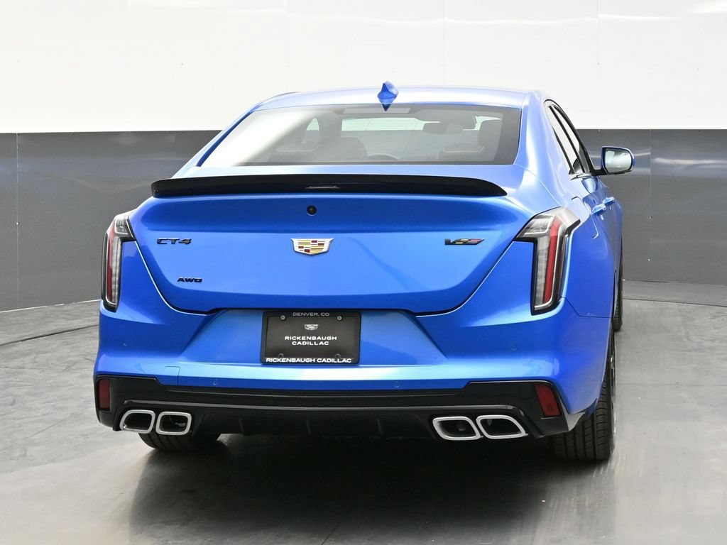 New 2025 Cadillac CT4 V w/ LPO, ONYX Package AWD/4WD image 6