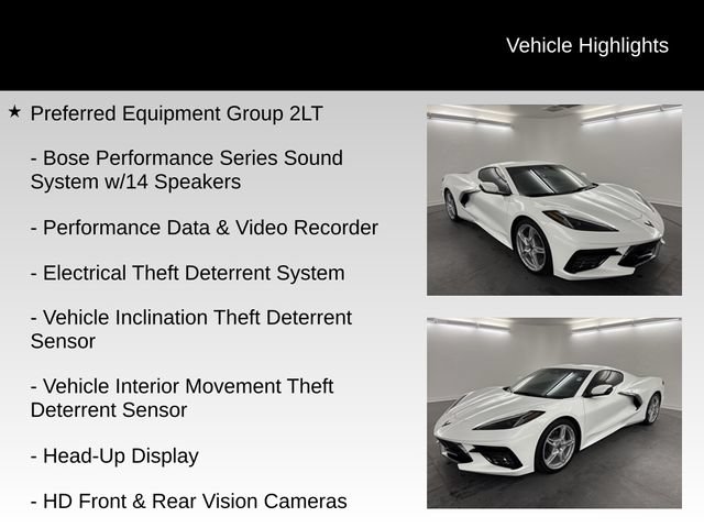 Used 2025 Chevrolet Corvette Stingray Preferred Cpe w/ Battery Protection Package RWD image 15