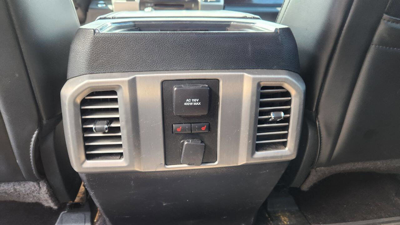 Used 2015 Ford F150 Platinum w/ Trailer Tow Package image 17