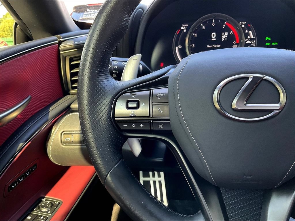 Used 2021 Lexus LC 500 Convertible w/ Touring Package RWD image 10