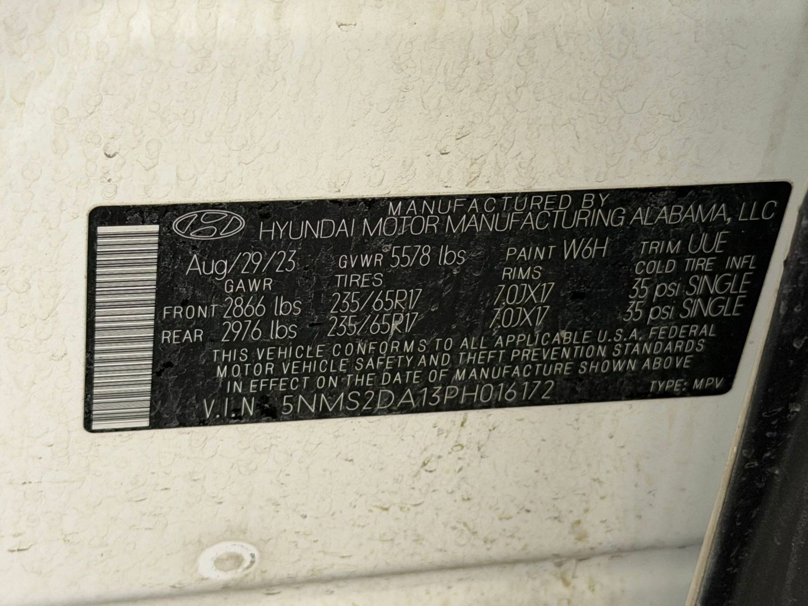 Used 2023 Hyundai Santa Fe Blue image 19