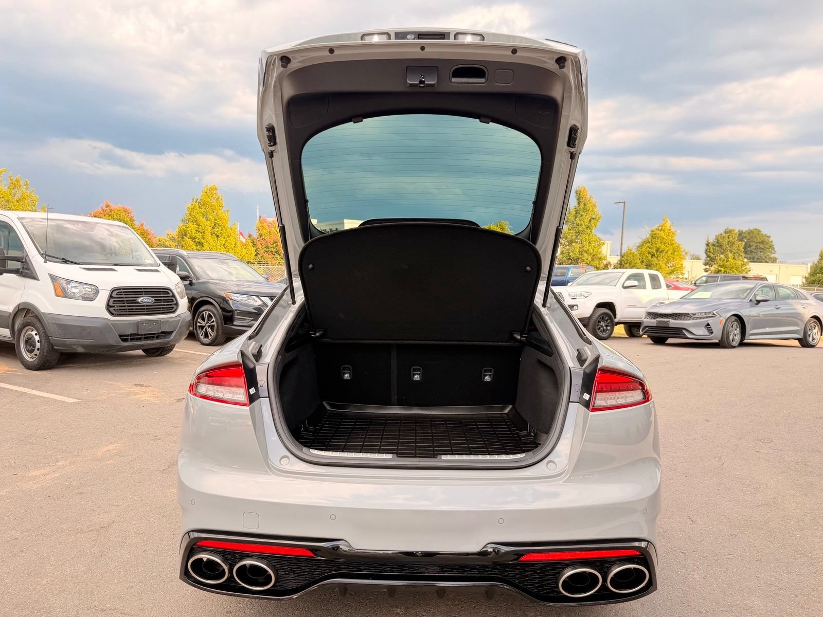 Used 2022 Kia Stinger GT1 w/ Red Interior Color Package RWD image 53