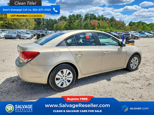 Used 2012 Chevrolet Cruze LS w/ Connectivity Package FWD image 4