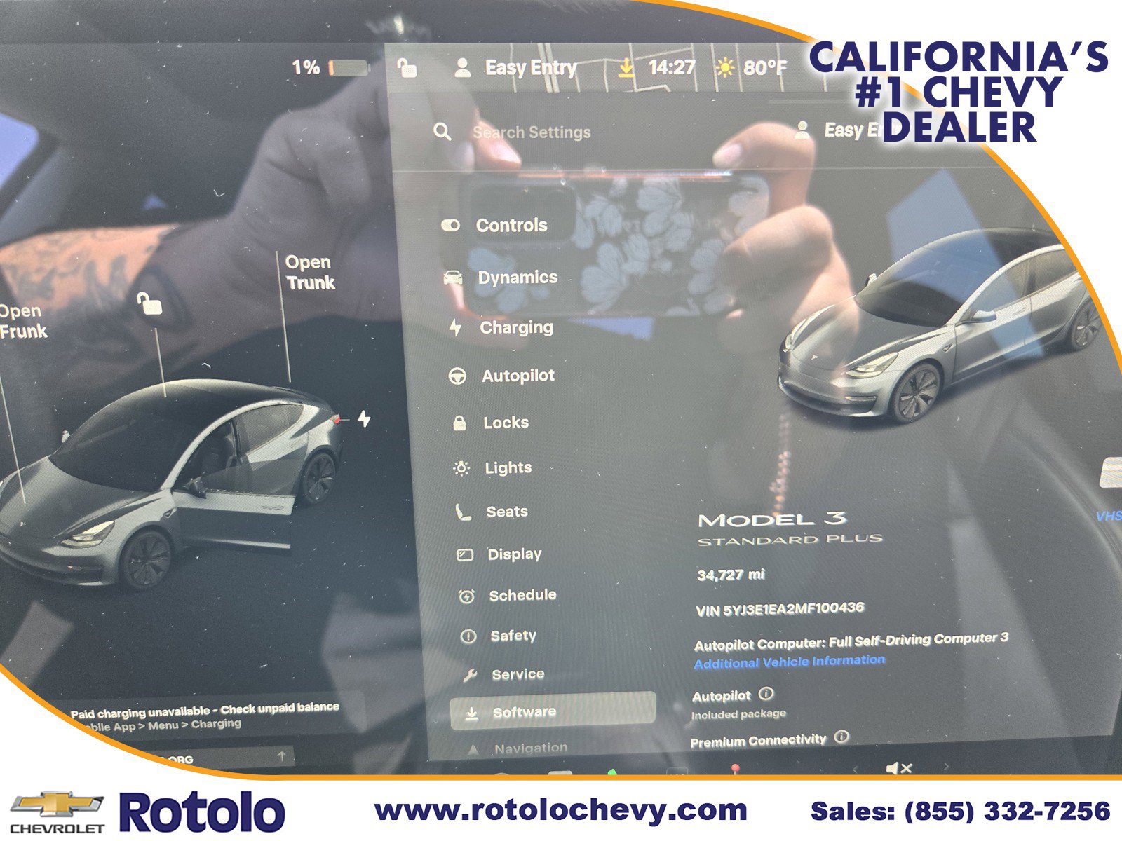 Used 2021 Tesla Model 3 Standard Range Plus RWD image 24