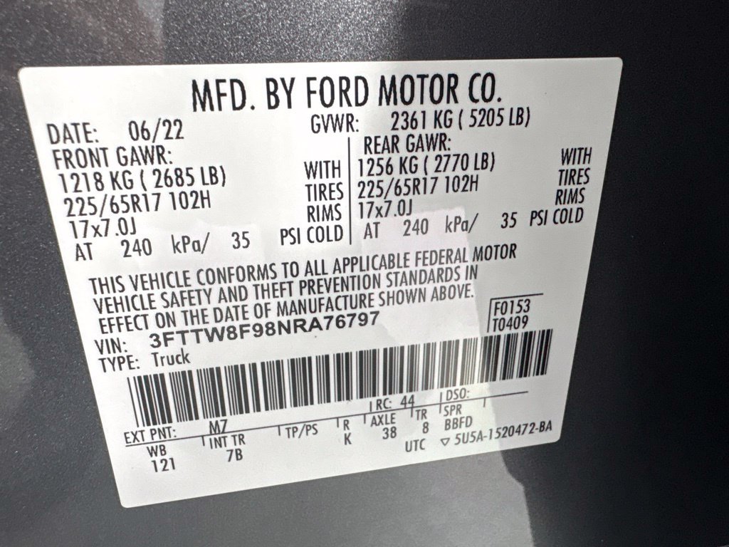 Used 2022 Ford Maverick XLT w/ Equipment Group 300A Standard AWD/4WD image 13