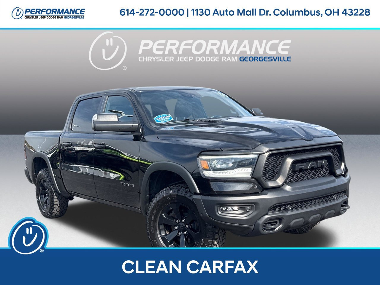 Used 2021 RAM 1500 Rebel w/ Leather & Sound Group