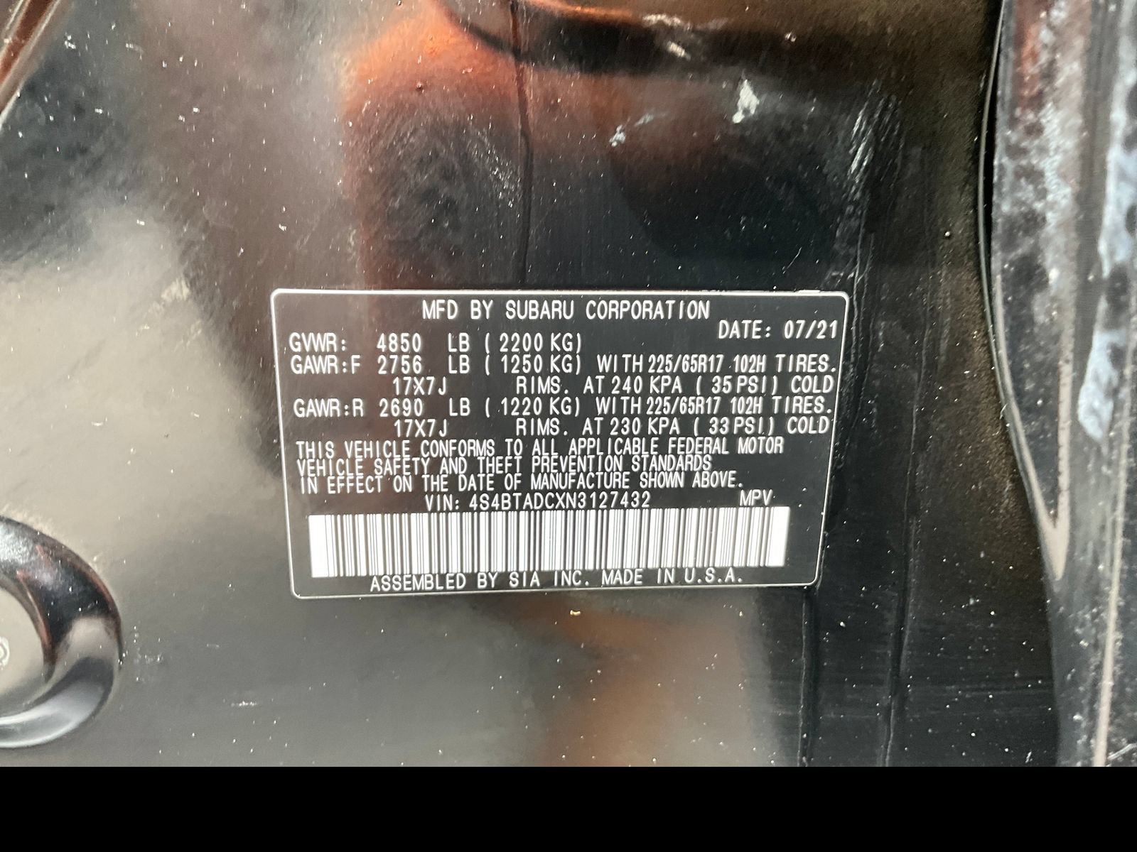 Used 2022 Subaru Outback Premium AWD/4WD image 18