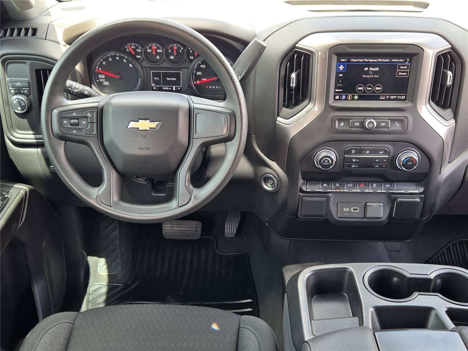 Used 2023 Chevrolet Silverado 1500 Custom w/ LPO, Dark Essentials Package RWD image 26
