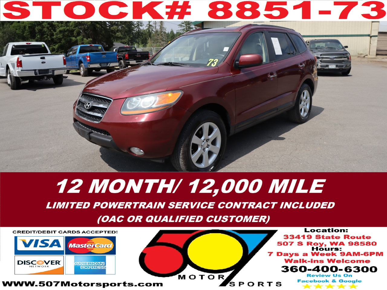 Used 2008 Hyundai Santa Fe Limited