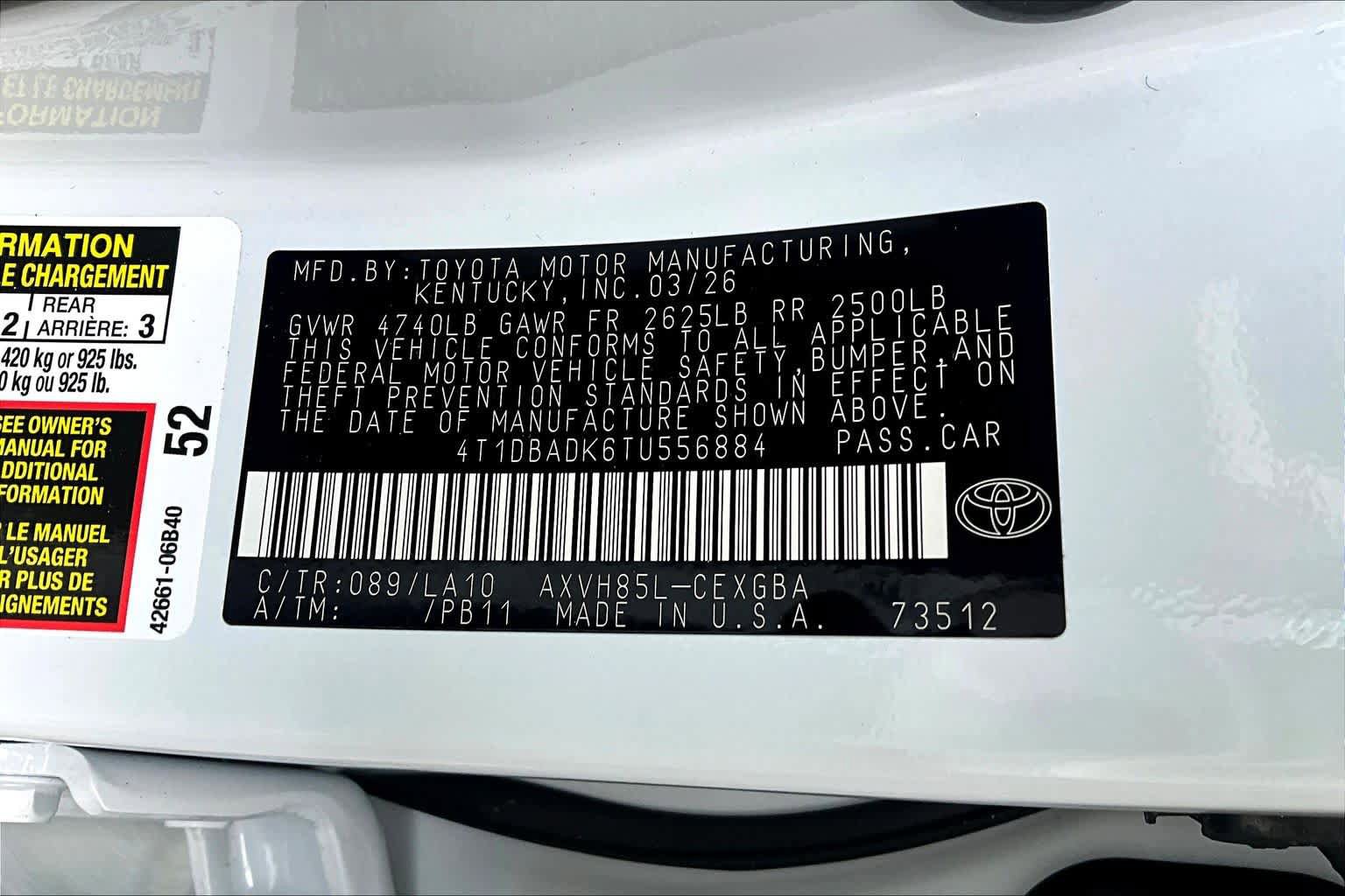 New 2026 Toyota Camry XLE AWD/4WD image 18