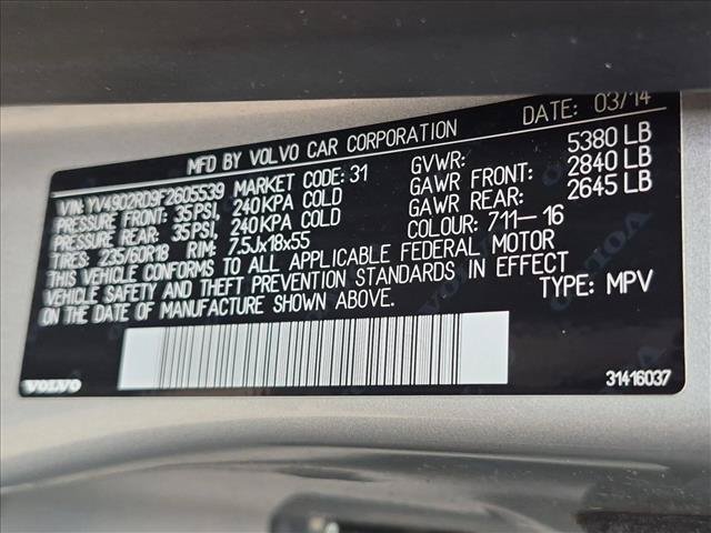 Used 2015 Volvo XC60 T6 Platinum AWD/4WD image 14