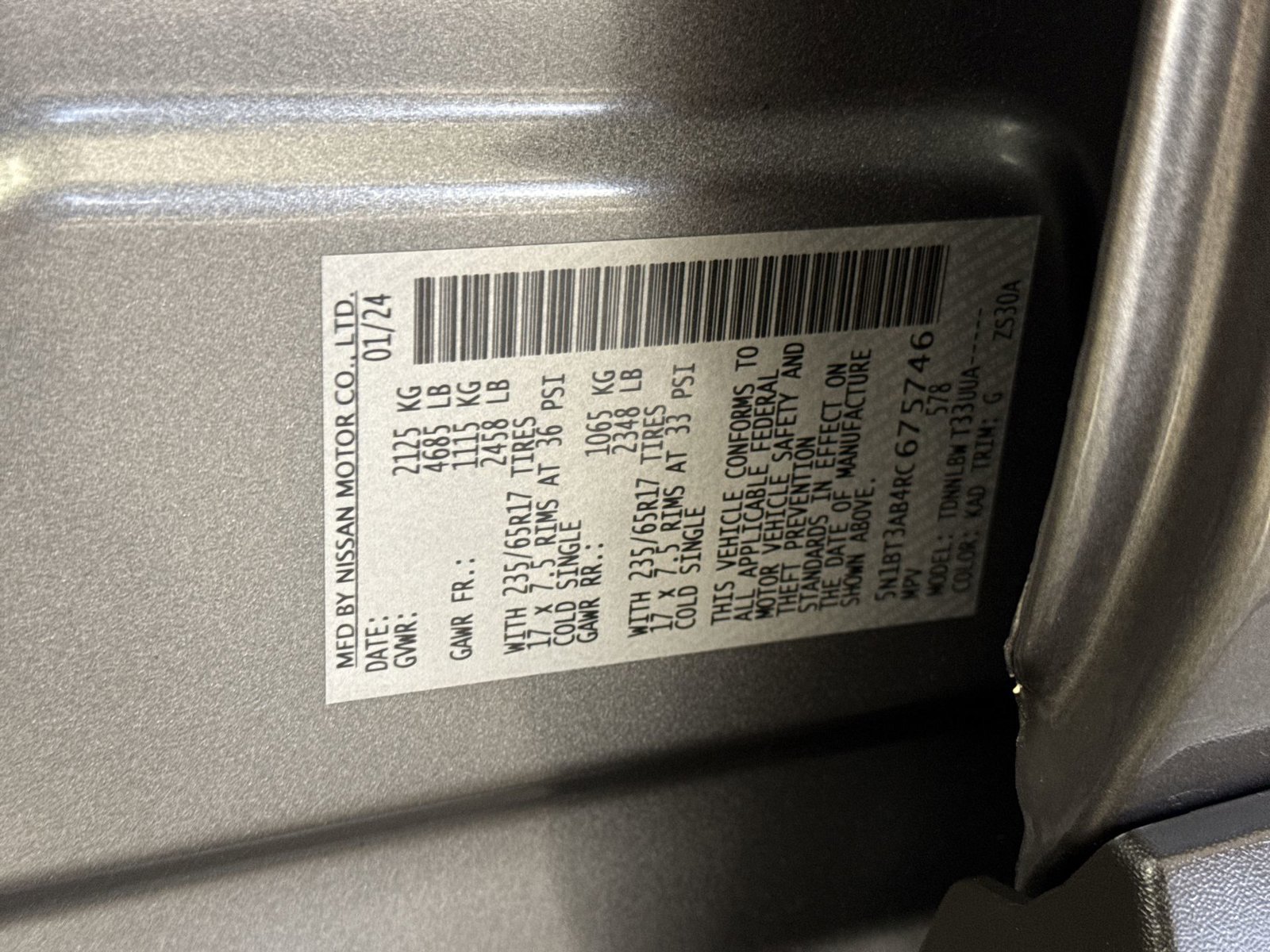 Certified 2024 Nissan Rogue S AWD/4WD image 37