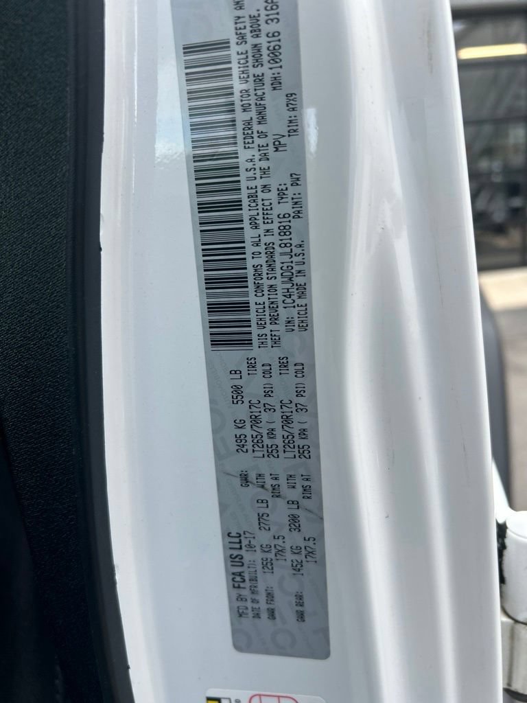 Certified 2018 Jeep Wrangler Unlimited Sport S AWD/4WD image 36