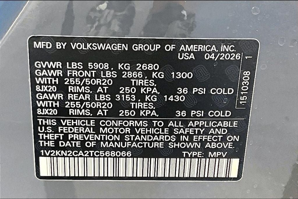 New 2026 Volkswagen Atlas SE AWD/4WD image 21