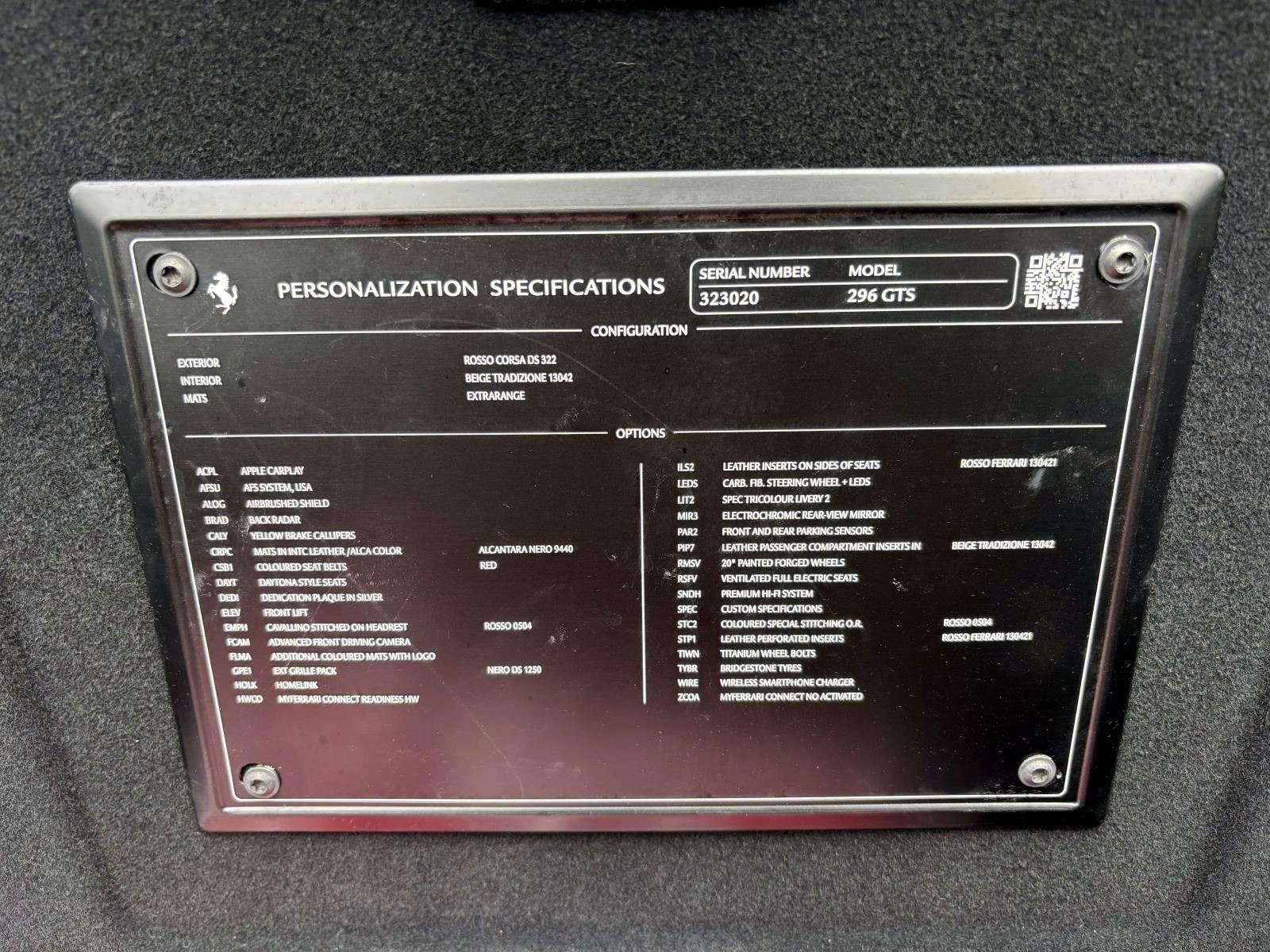 Used 2025 Ferrari 296 GTS RWD image 22