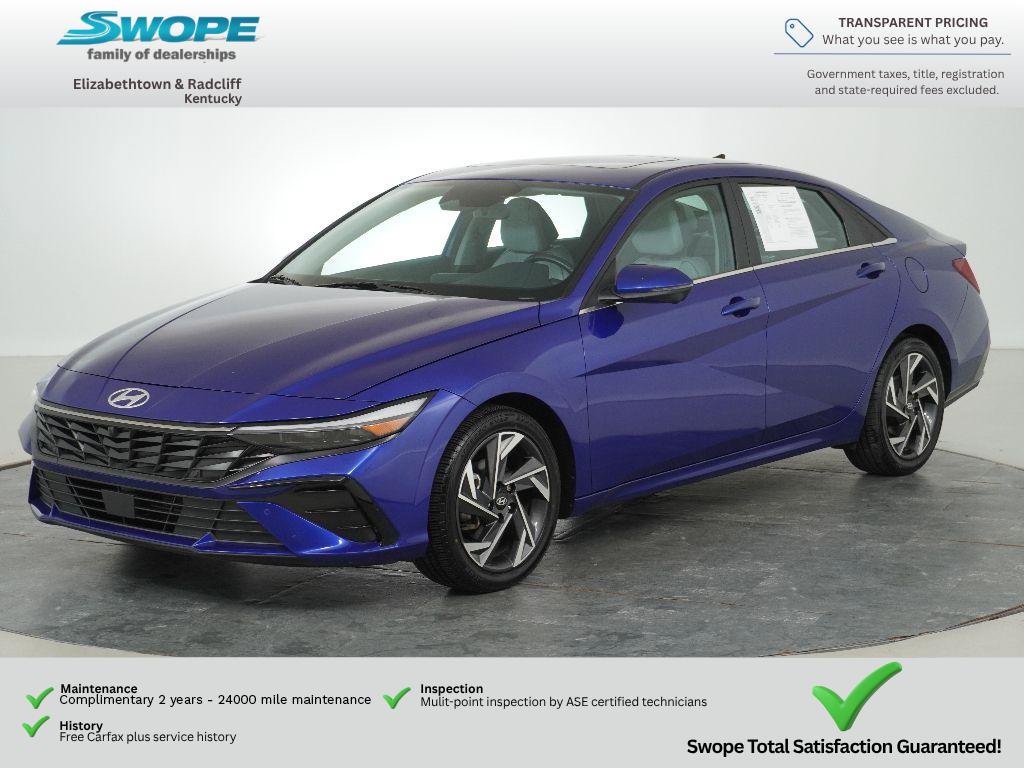 Certified 2024 Hyundai Elantra Limited FWD image 7