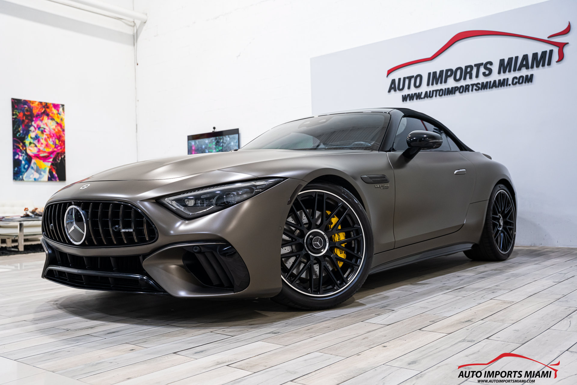 Used 2022 Mercedes-Benz SL 55 AMG 4MATIC image 3