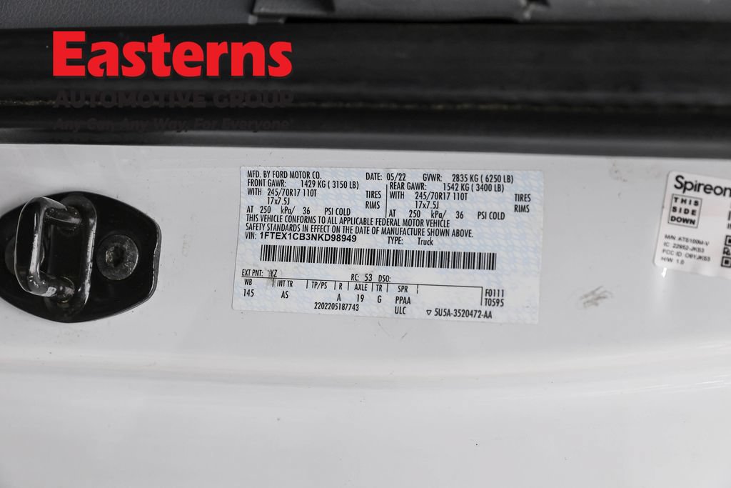 Used 2022 Ford F150 XL w/ Equipment Group 101A High RWD image 34