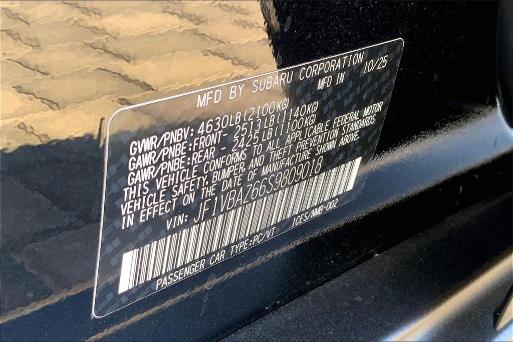 New 2025 Subaru WRX tS image 8