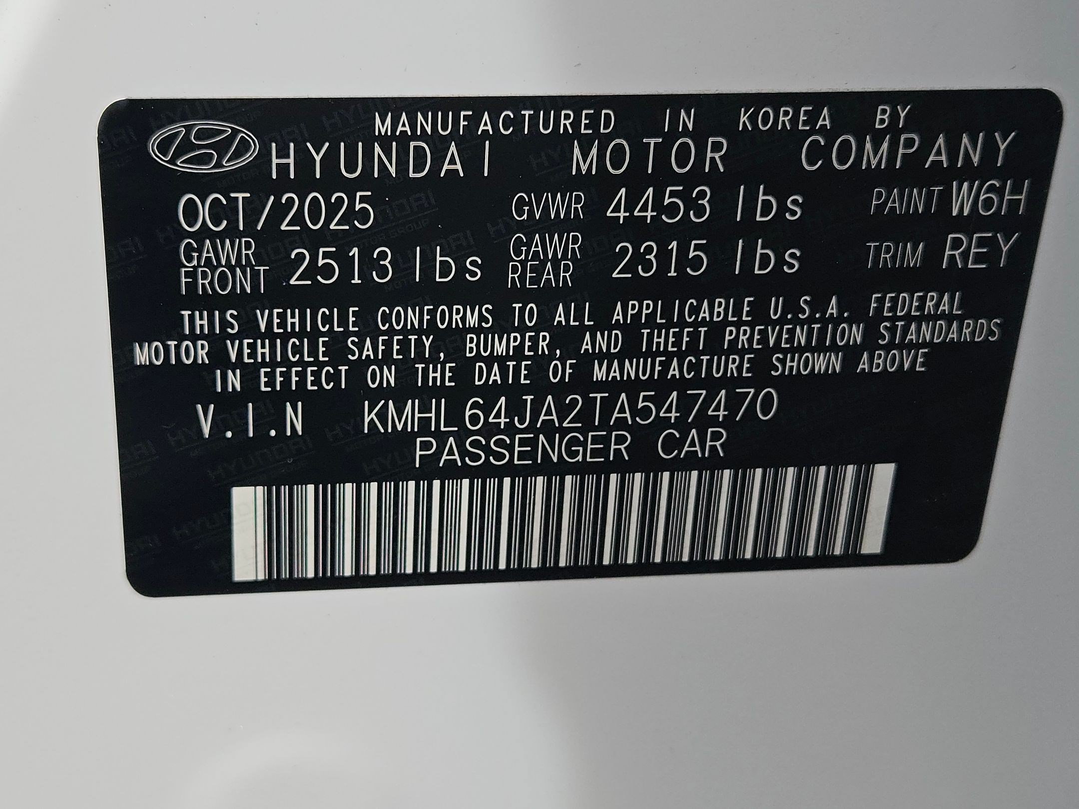 New 2026 Hyundai Sonata SEL FWD image 15