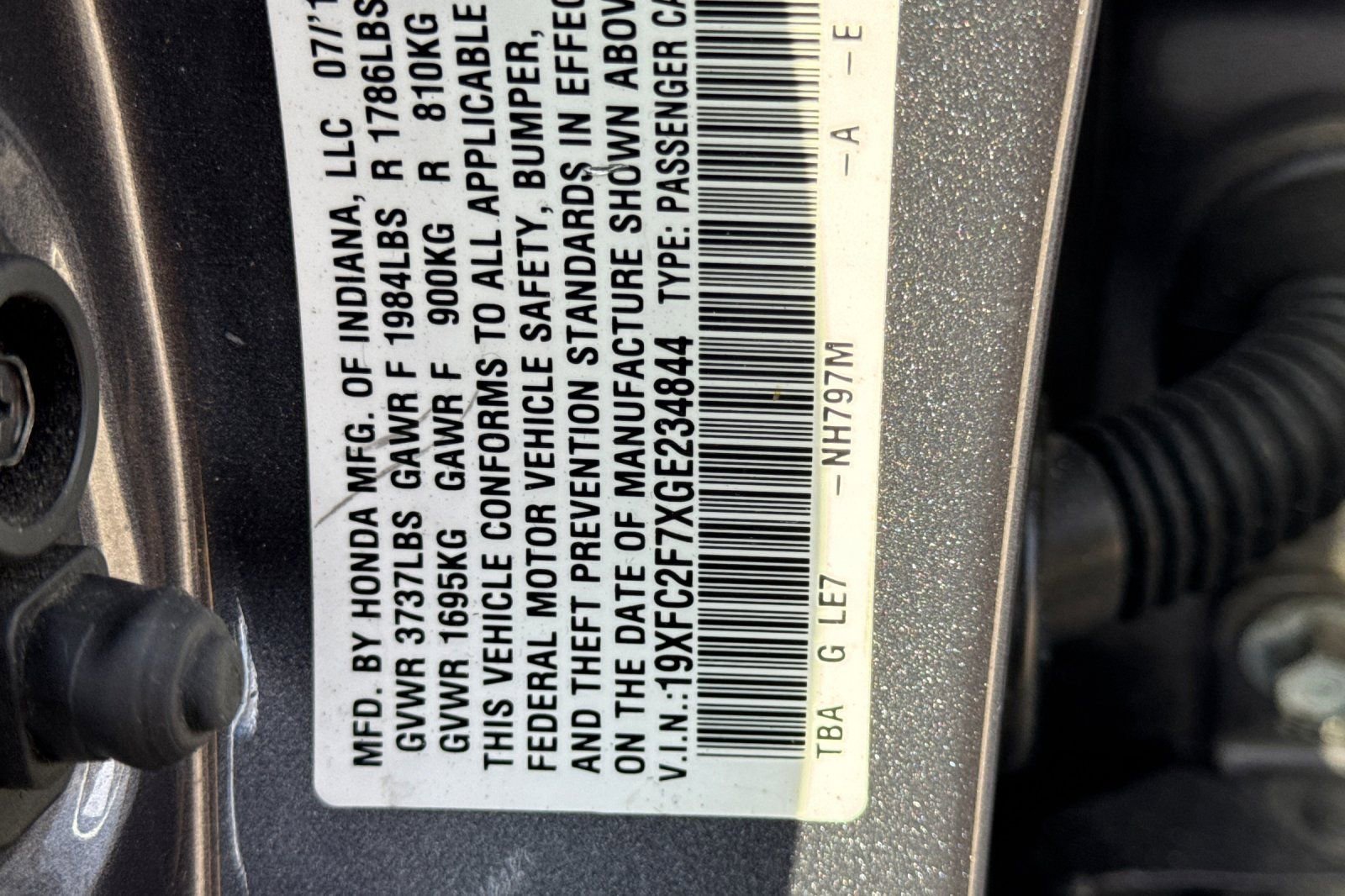Used 2016 Honda Civic EX image 27