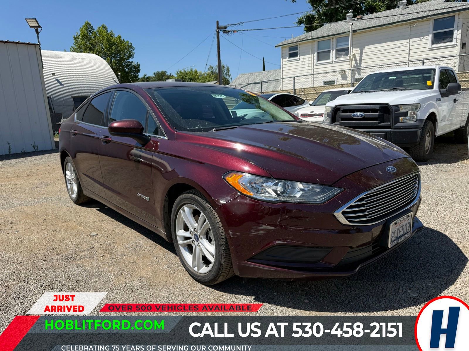 Used 2018 Ford Fusion SE FWD image 1