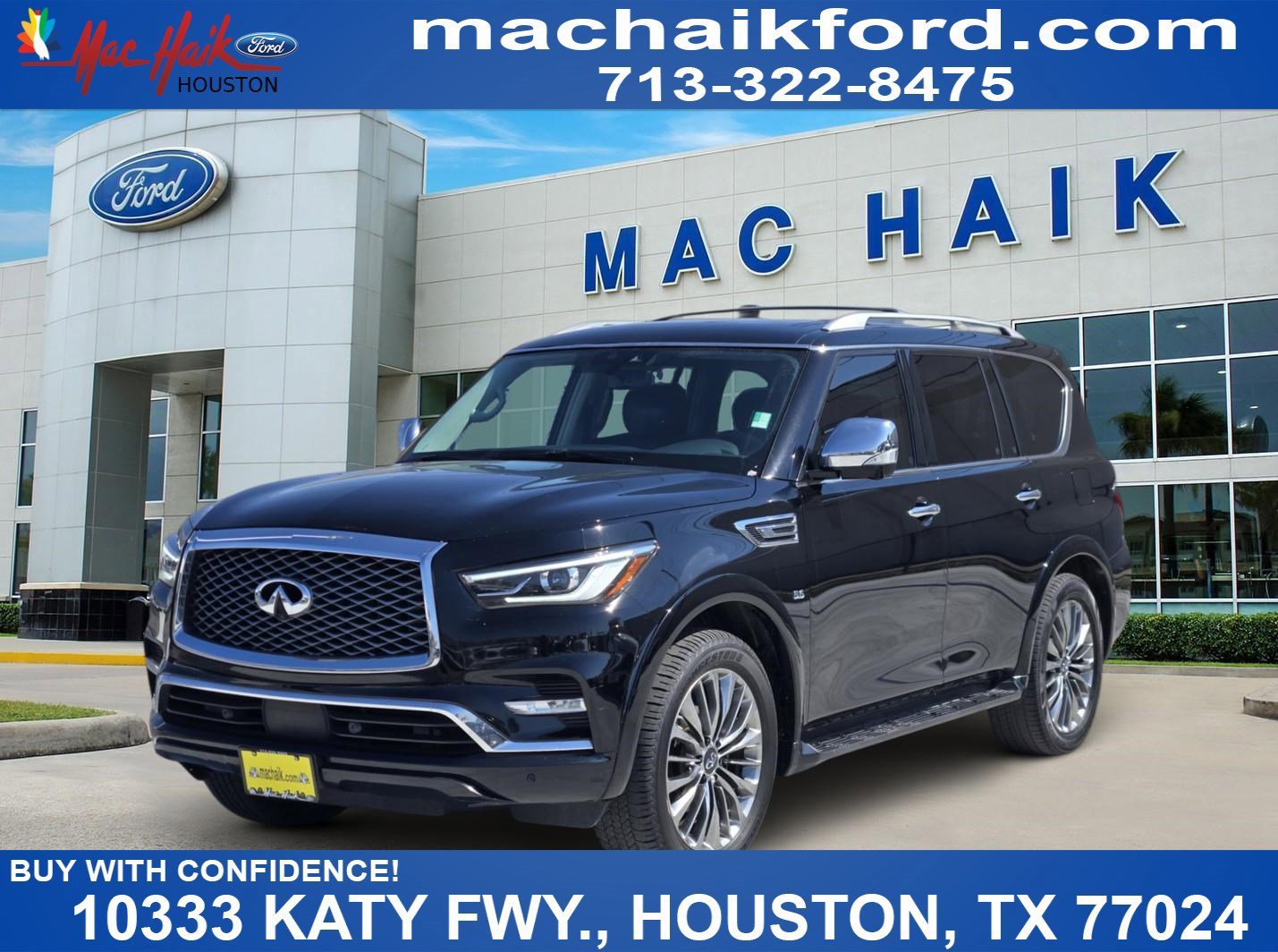 Used 2020 INFINITI QX80 Luxe w/ Sensory Package image 1