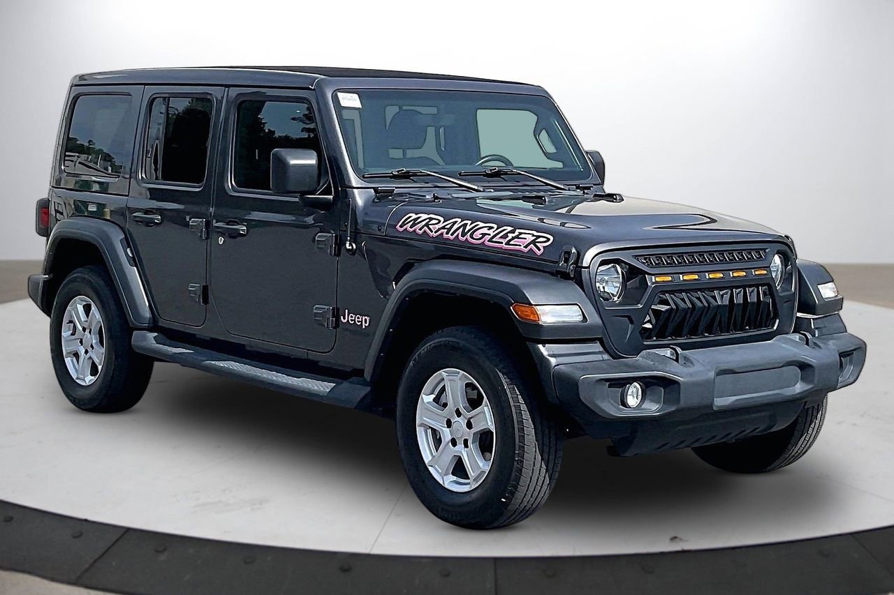 Certified 2022 Jeep Wrangler Sport S w/ Sun And Sound Package image 2