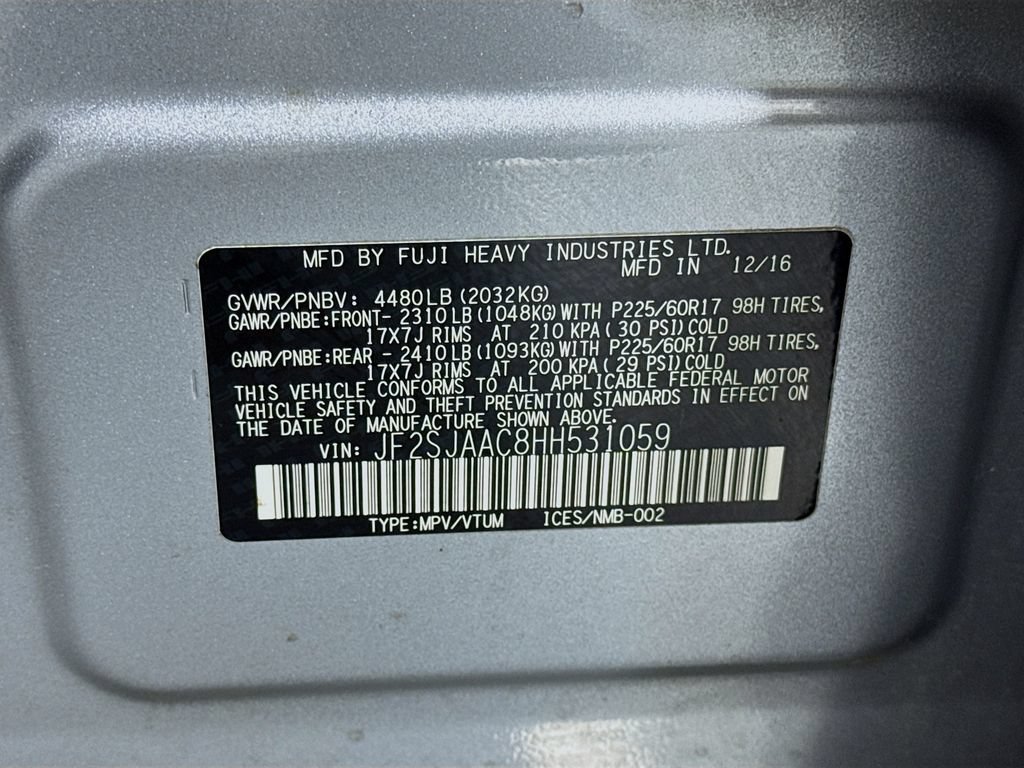 Used 2017 Subaru Forester 2.5i w/ Popular Package #2A AWD/4WD image 16